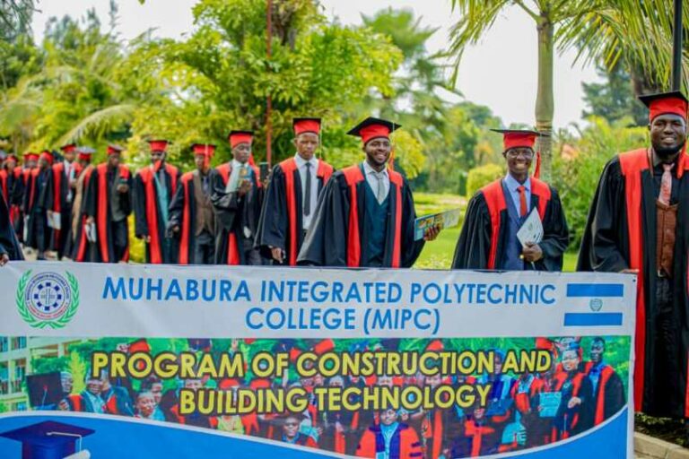 Construction and Building Technology graduates at MIPC